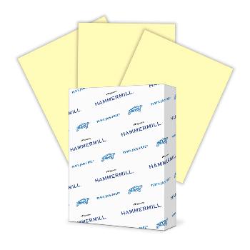 Hammermill® Springhill® Color Paper Canary 24 lb. 8.5x11 in. 500 Sheets per ream